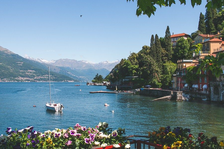 Strada panoramica tra colline